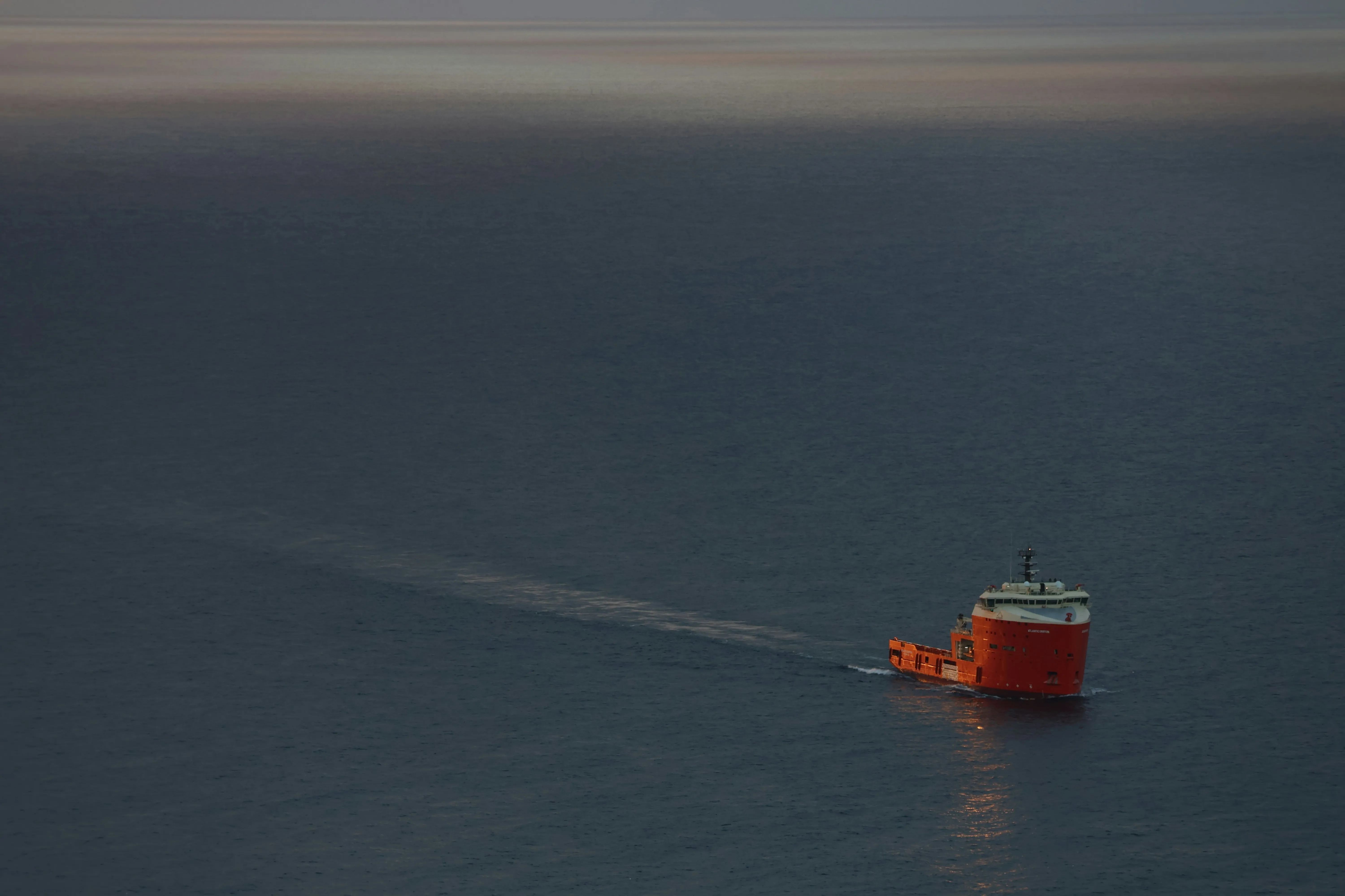 Offshore engineering vessel at sea - Future Offshore project delivery