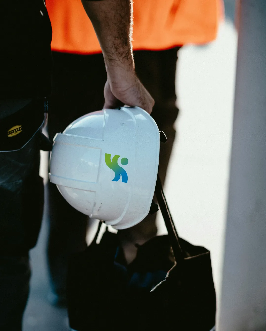 Future Offshore branded hardhat - 40+ years of offshore engineering expertise
