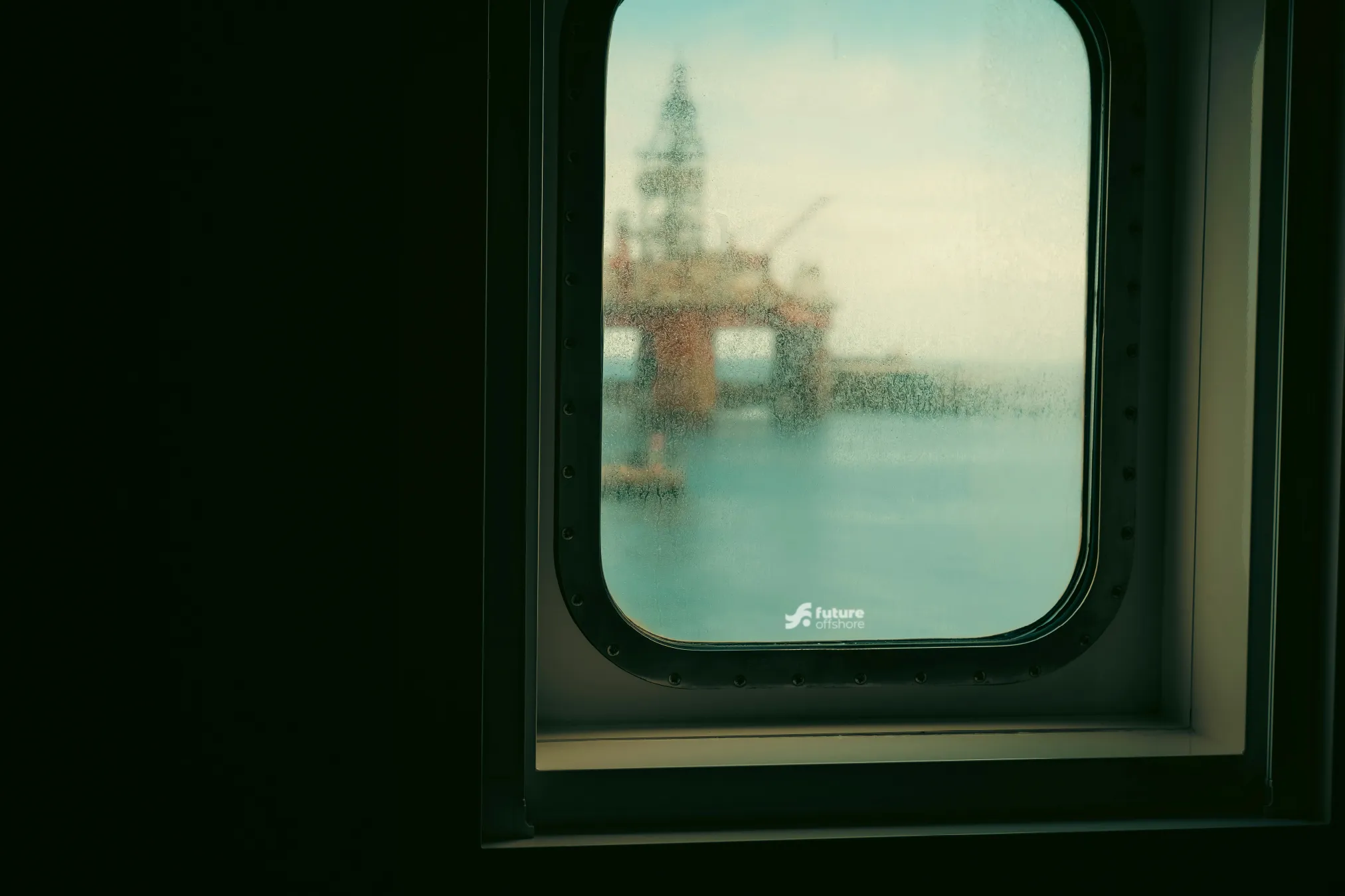Ship porthole view - Future Offshore mission and maritime heritage